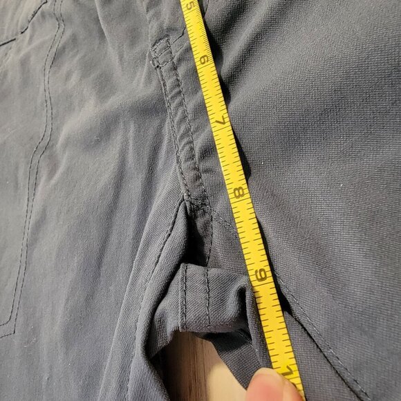 Prana Blue Cropped Pants Size Small EUC - Picture 12 of 14
